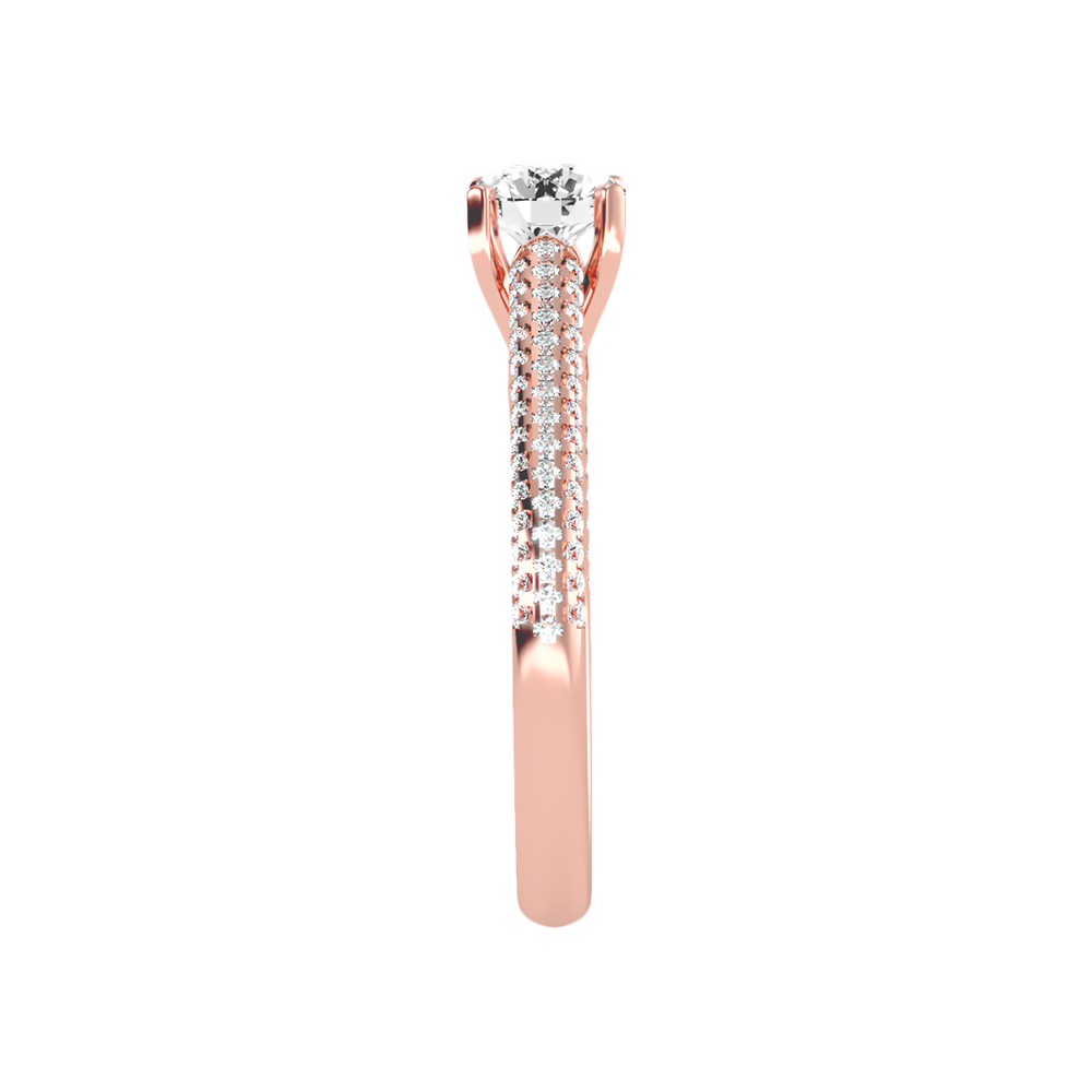 Aceituna Solitaire Ring In 925 Sterling Silver - Eight