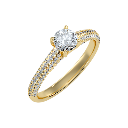 Aceituna Solitaire Ring - Nine