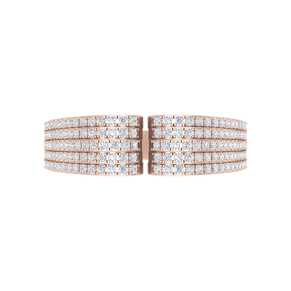 Added Dazzle Cluster Ring - Two
