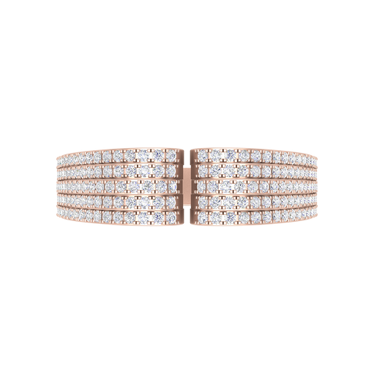 Added Dazzle Cluster Ring - Two