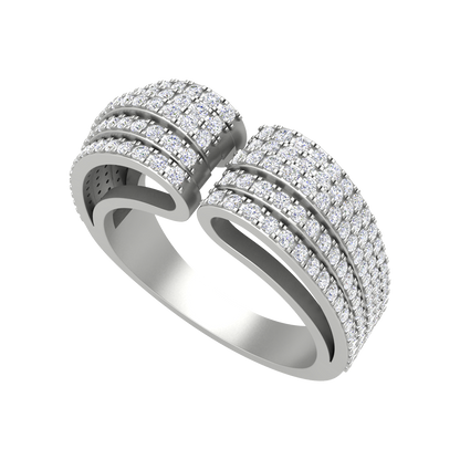 Added Dazzle Cluster Ring - Five