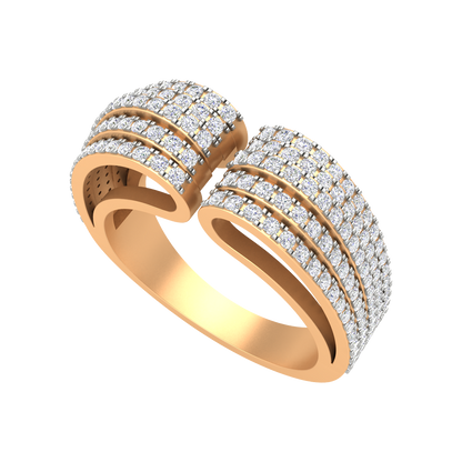 Added Dazzle Cluster Ring - Nine