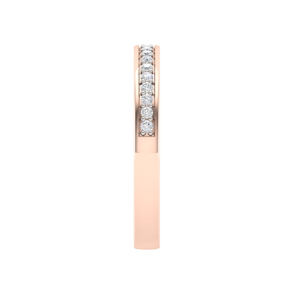 Adele Eternity Diamond Ring In 925 Sterling Silver - Eight