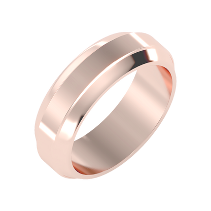 Admirable Men's Broad Band Ring - One