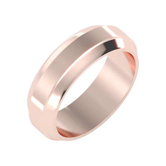 Admirable Men's Broad Band Ring - One