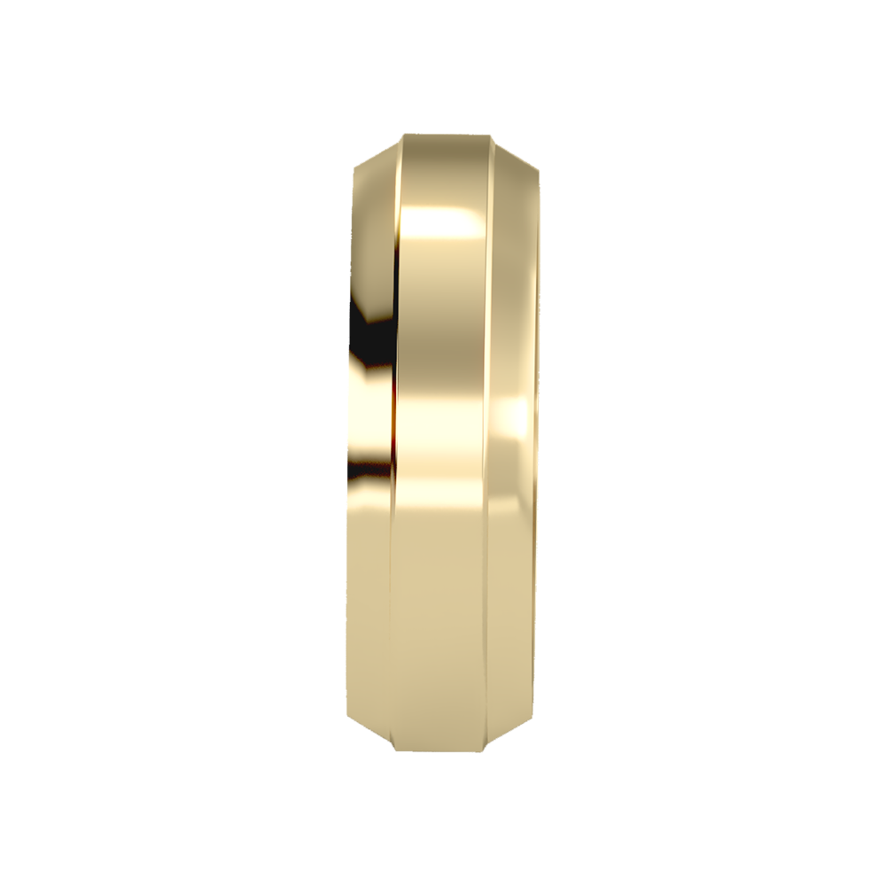 Admirable Men's Broad Band Ring - Eleven