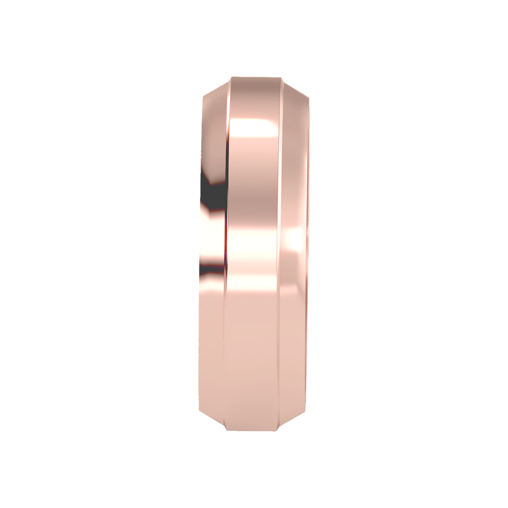 Admirable Men's Broad Band Ring - Three