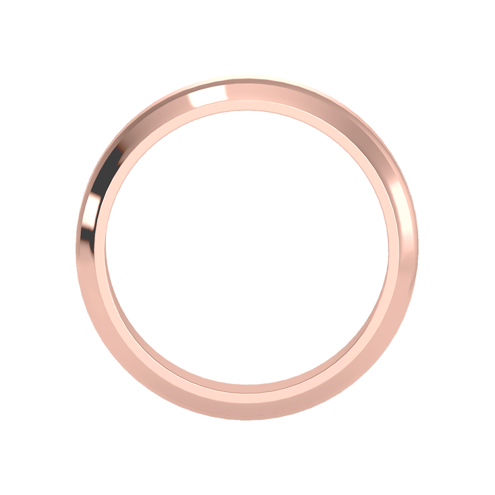 Admirable Men's Broad Band Ring - Four