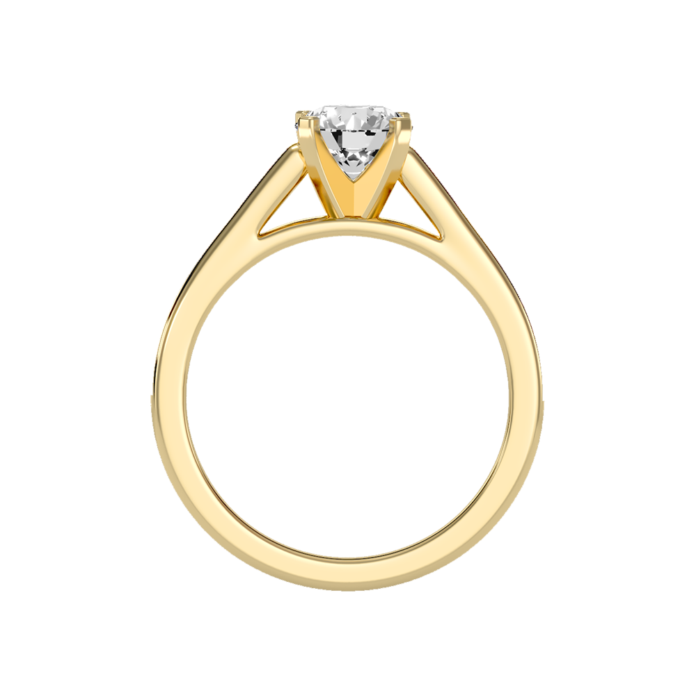Adorable Solitaire Ring In 925 Sterling Silver - Twelve