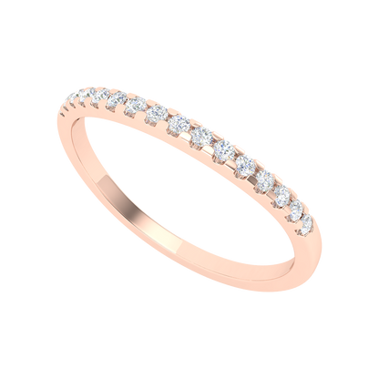 Adorlee Eternity Ring In 925 Sterling Silver - One