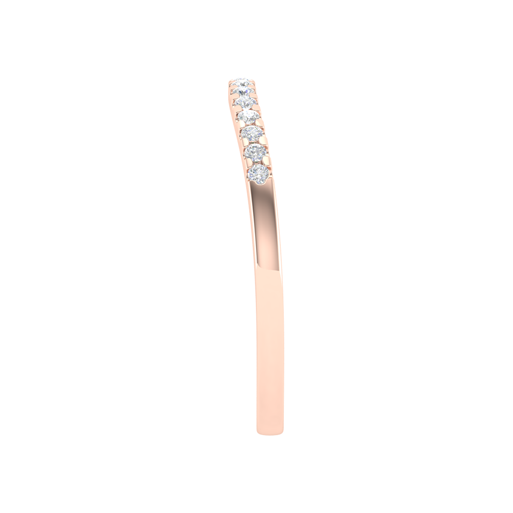 Adorlee Eternity Ring In 925 Sterling Silver - Three