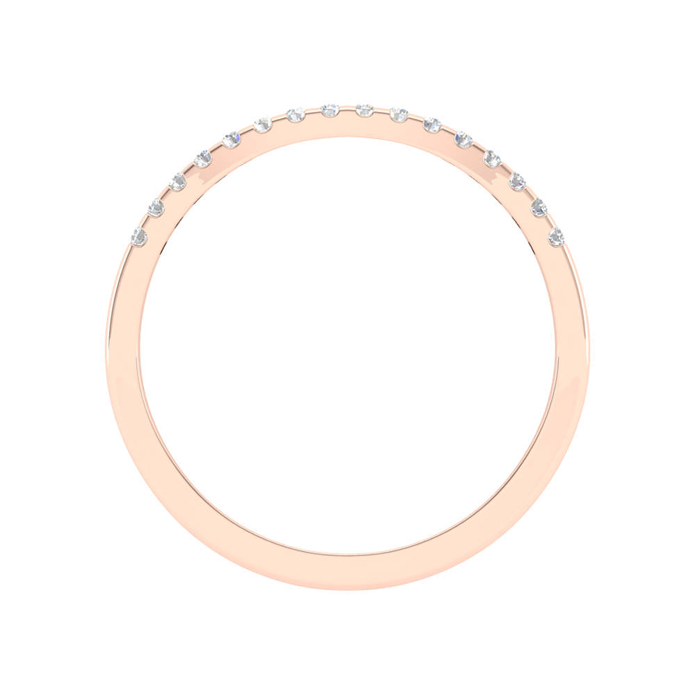 Adorlee Eternity Ring In 925 Sterling Silver - Four