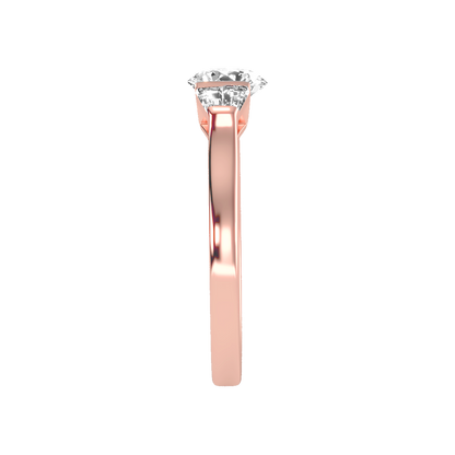 Aglow Tri Stone Ring In 925 Sterling Silver - Three