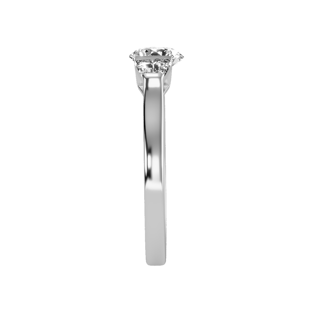 Aglow Tri Stone Ring - Seven