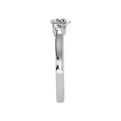 Aglow Tri Stone Ring - Seven
