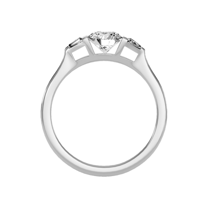 Aglow Tri Stone Ring - Eight