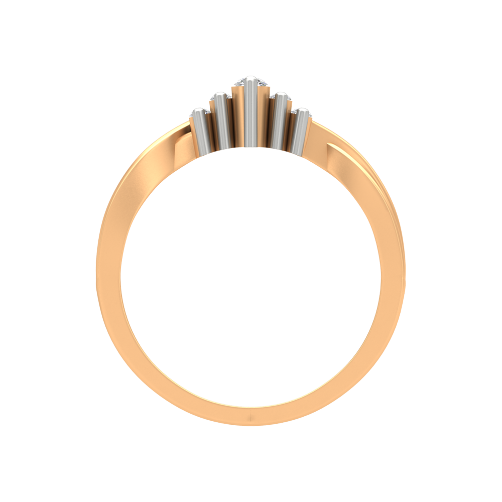 Aivara Diamond Ring In 925 Sterling Silver - Twelve