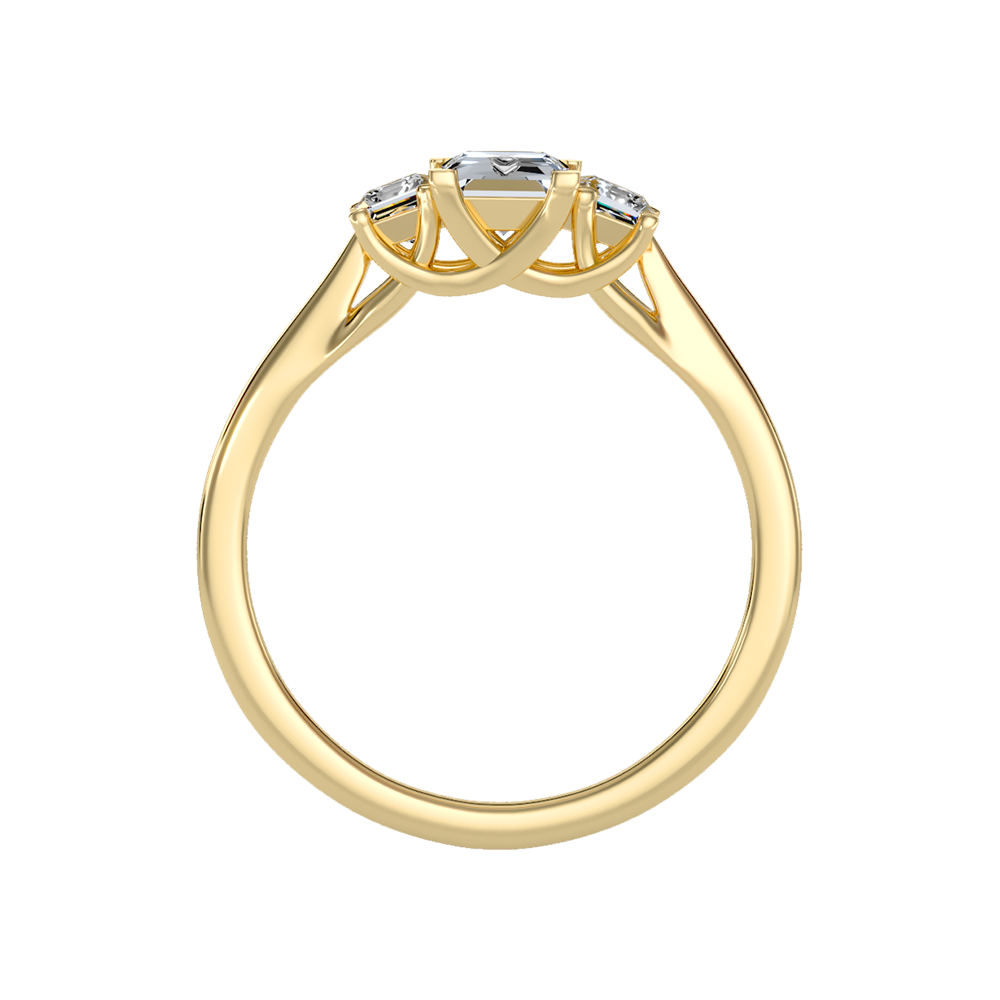 Alight Tri Stone Ring - Twelve