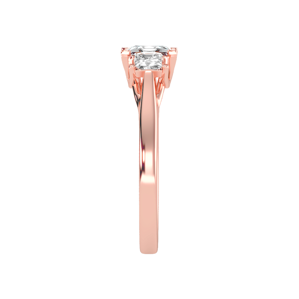 Alight Tri Stone Ring - Three