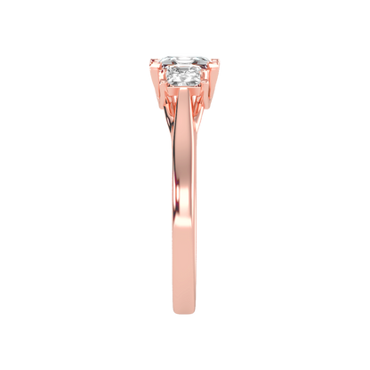 Alight Tri Stone Ring - Three