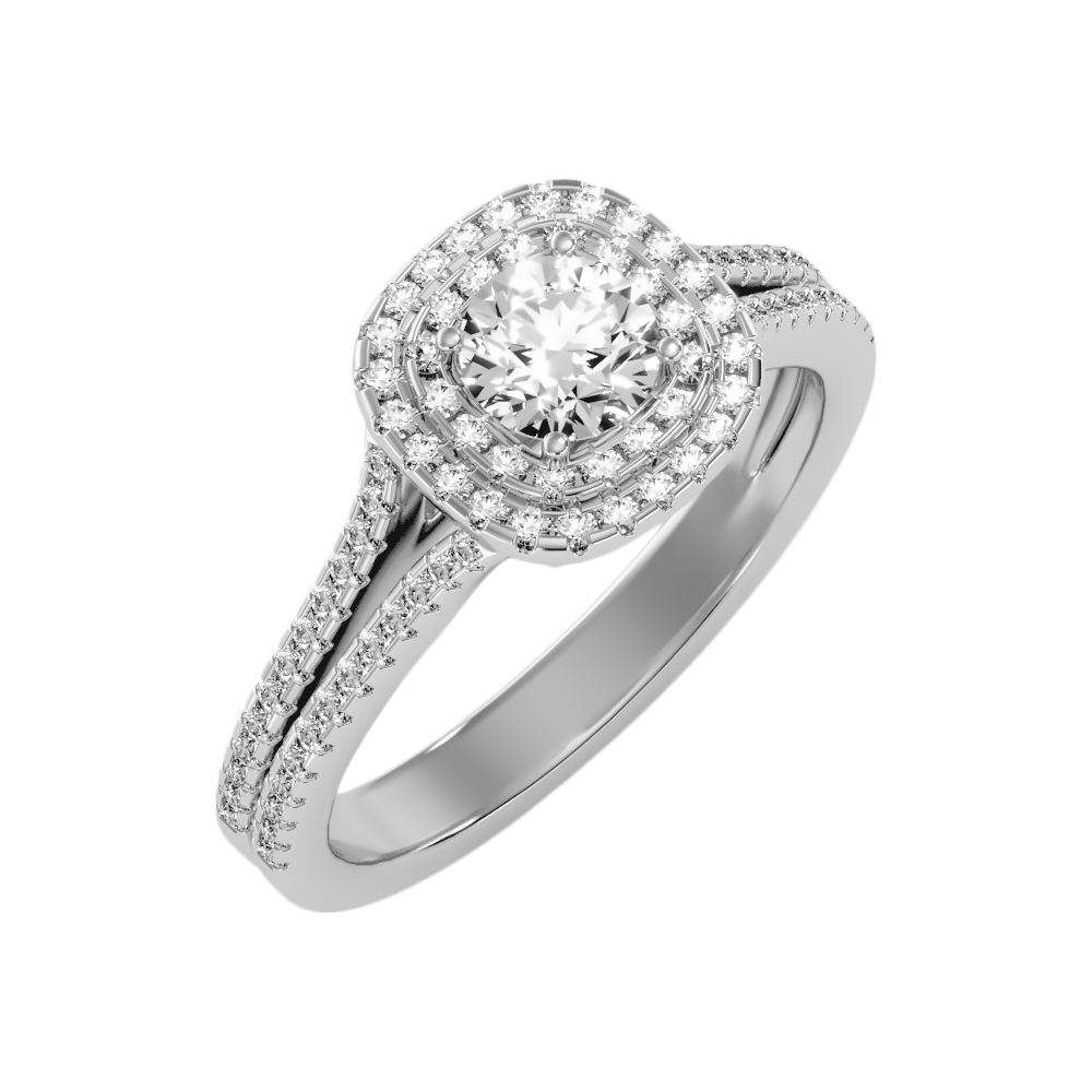 Allured Halo Ring - Two