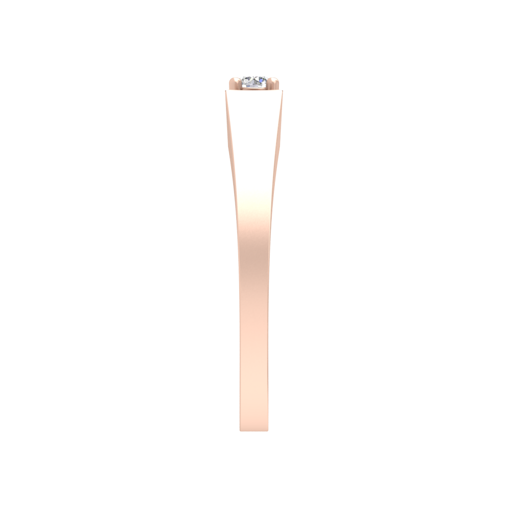 Allure Sanity Single Stone Ring In 925 Sterling Silver - Four
