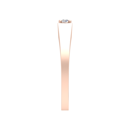Allure Sanity Single Stone Ring In 925 Sterling Silver - Four