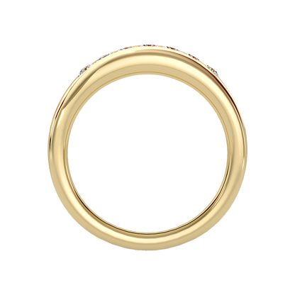 Alluring Men's Broad Band Ring In 925 Sterling Silver - Twelve