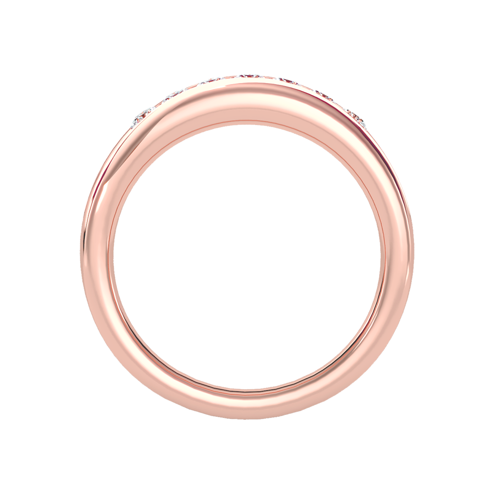 Alluring Men's Broad Band Ring - Eight