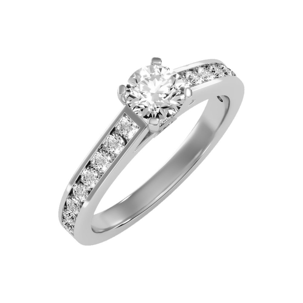 Alluring Solitaire Ring - One
