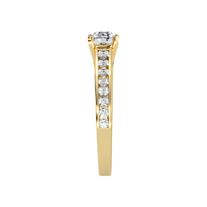 Alluring Solitaire Ring In 925 Sterling Silver - Eleven