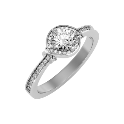 Almendra Solitaire Ring - One