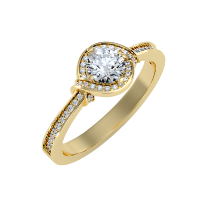 Almendra Solitaire Ring - Nine