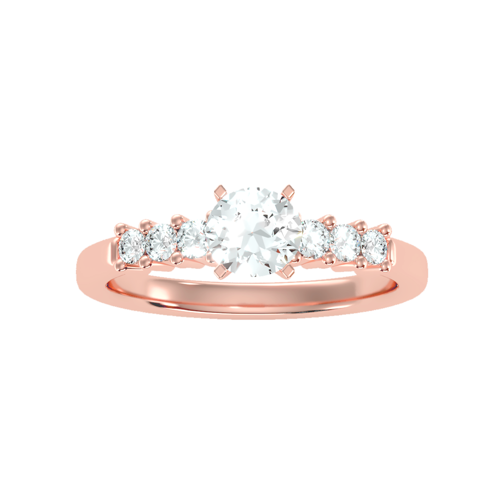 Amazed Solitaire Ring - Two
