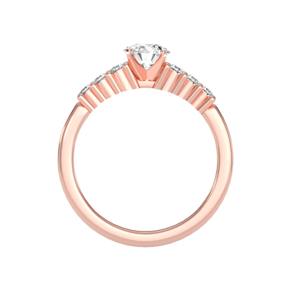 Amazed Solitaire Ring - Four