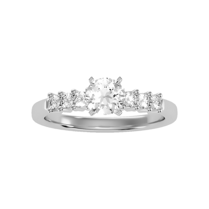 Amazed Solitaire Ring - Six