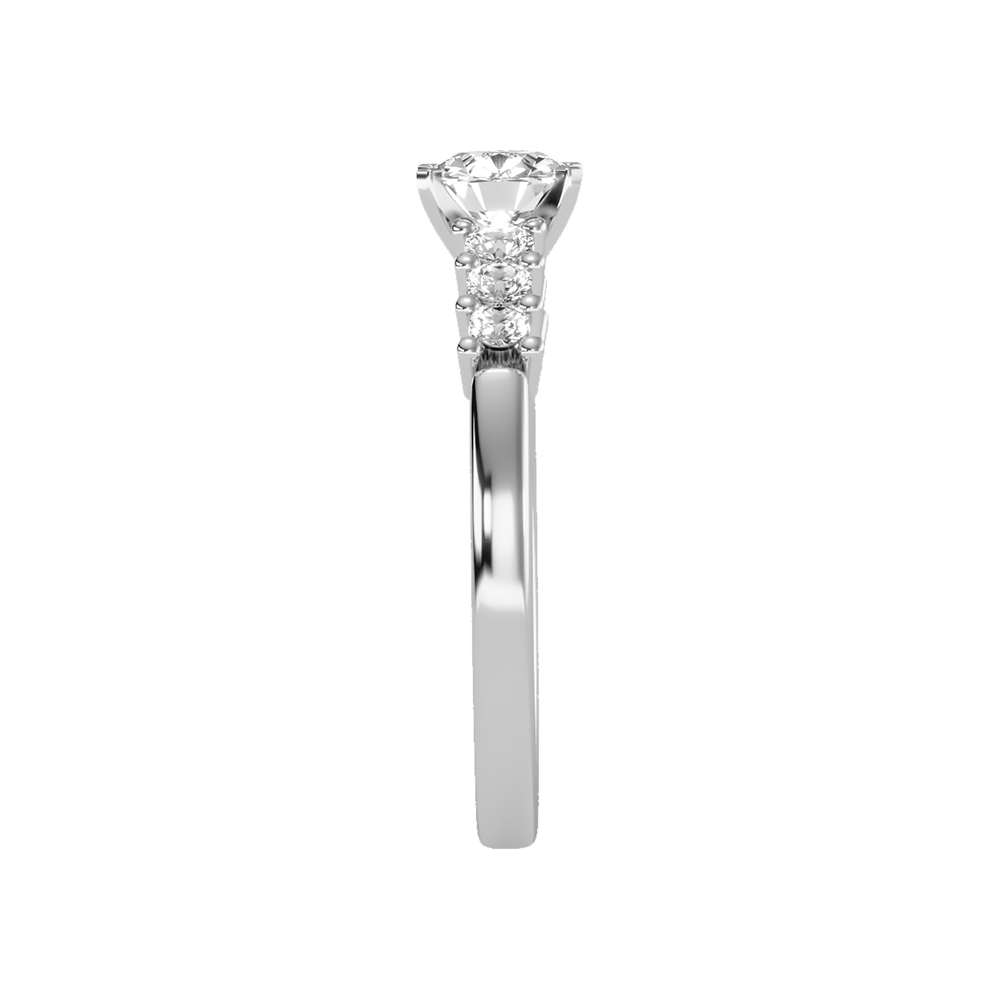 Amazed Solitaire Ring - Seven