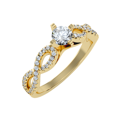 Amazing Solitaire Ring - Ten