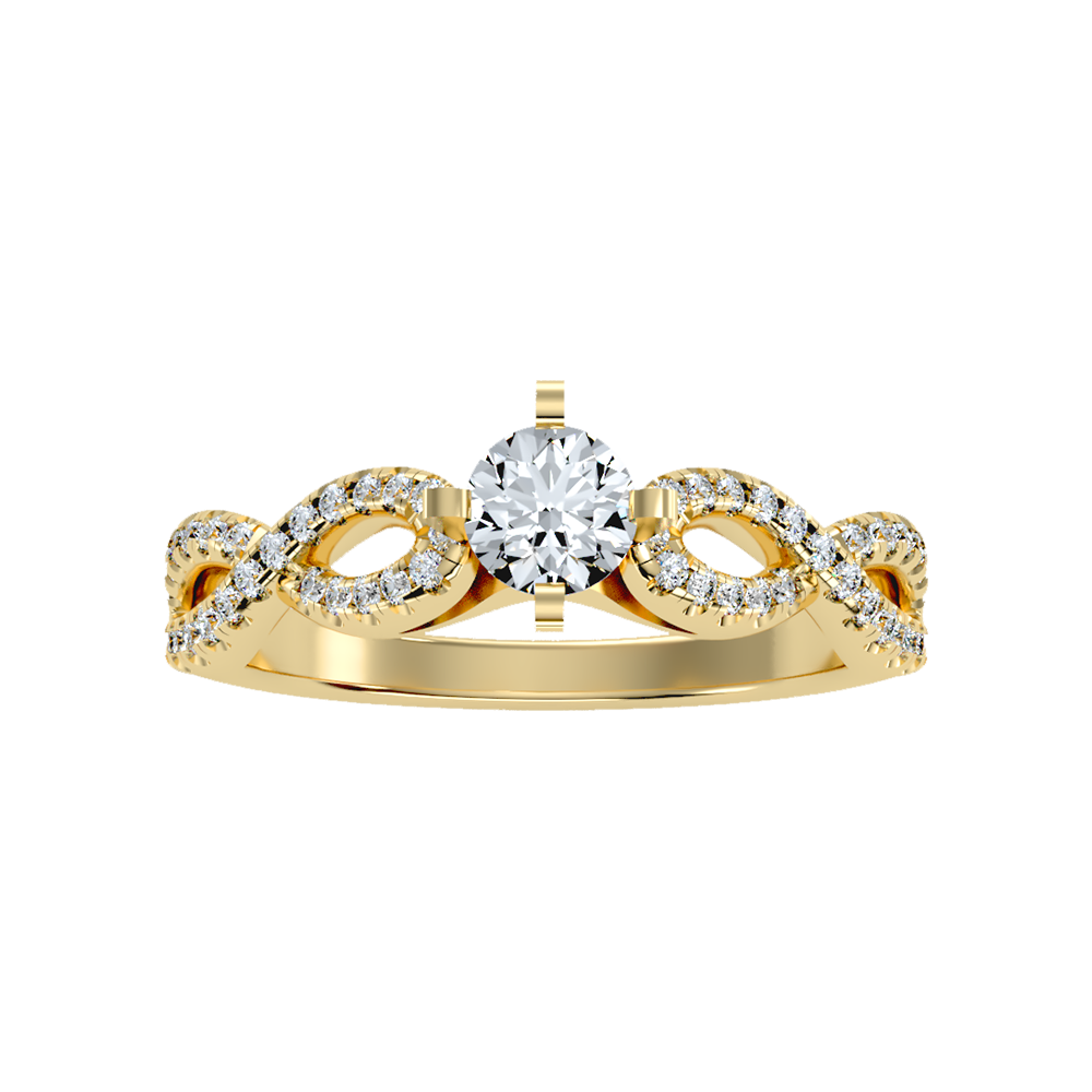 Amazing Solitaire Ring - Eleven