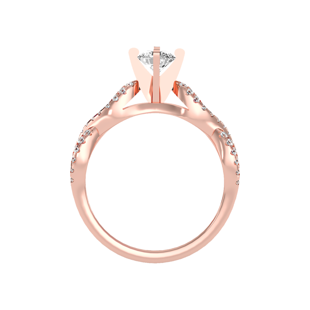 Amazing Solitaire Ring - Five