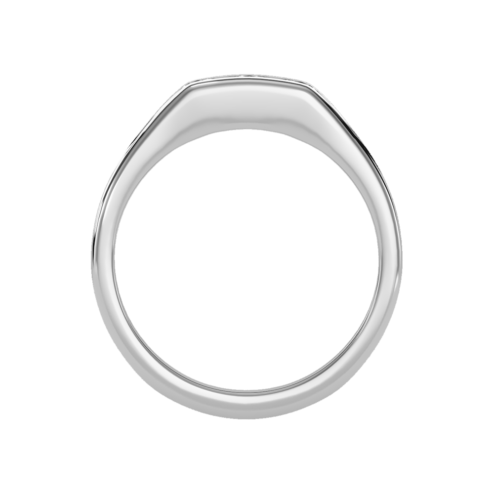 Angelic Men's Broad Band Ring - Eight