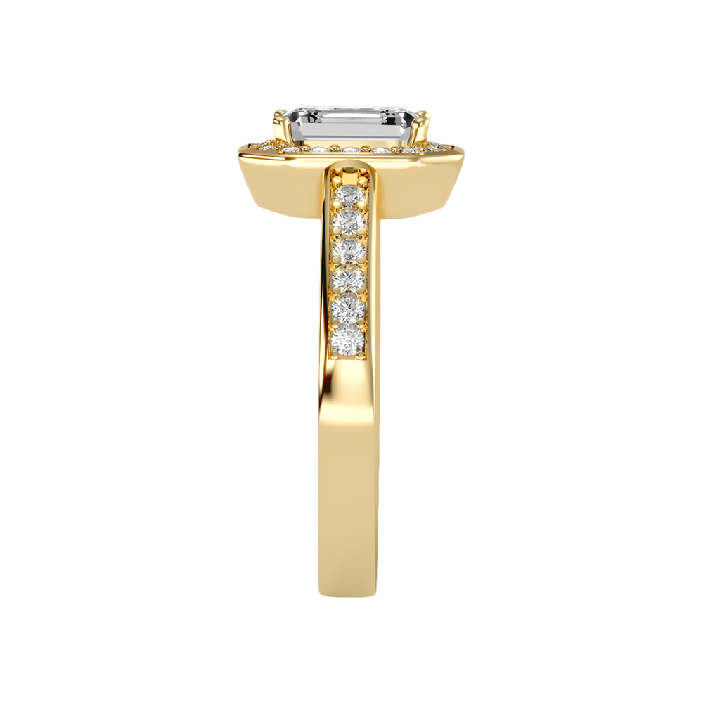 Angelic Solitaire Ring - Eleven