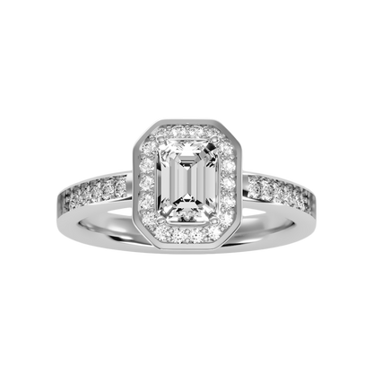 Angelic Solitaire Ring In 925 Sterling Silver - Three