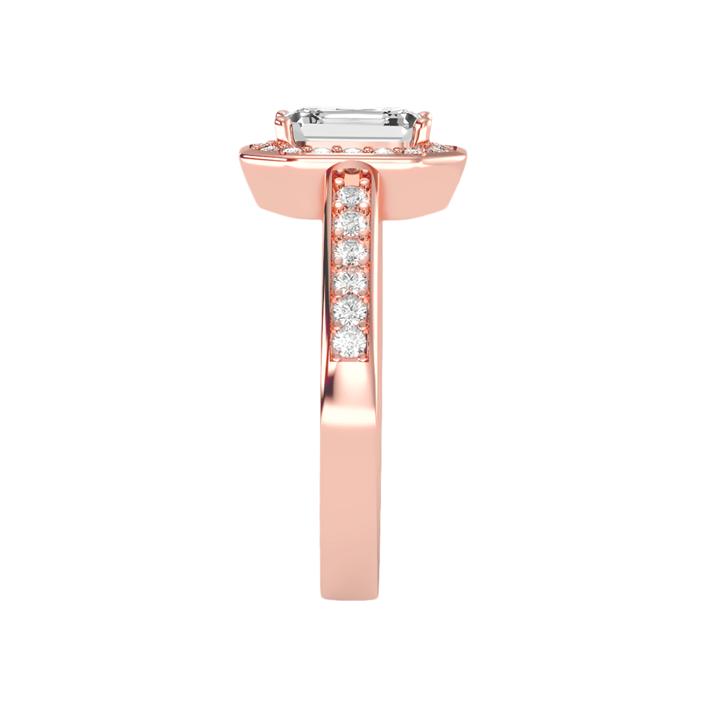 Angelic Solitaire Ring - Eight