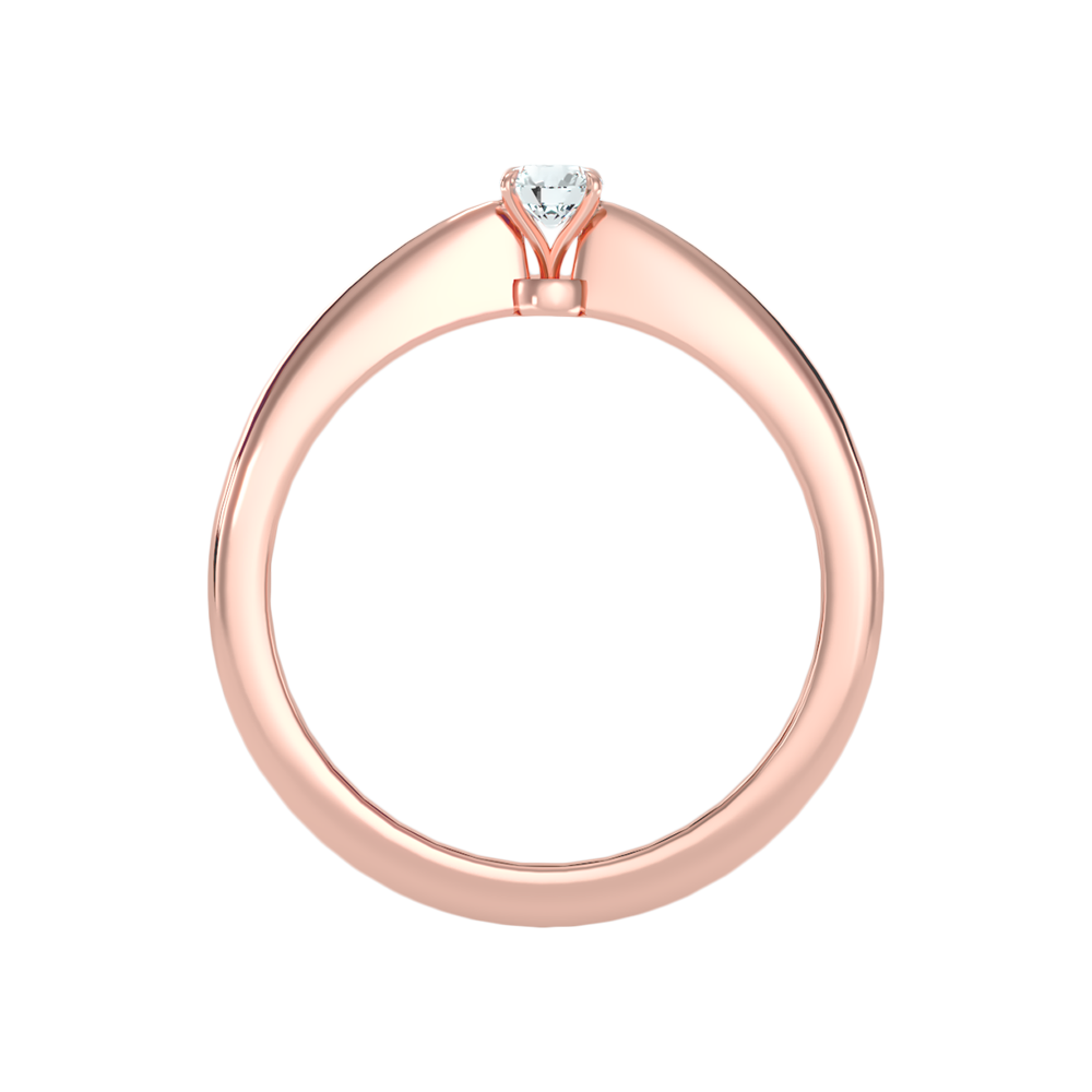 Ange Classic Solitaire Ring - Ten