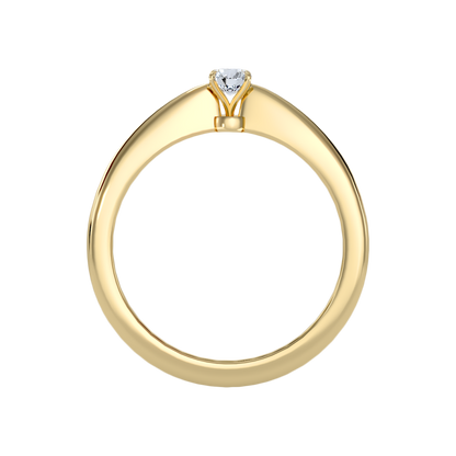 Ange Classic Solitaire Ring - Two