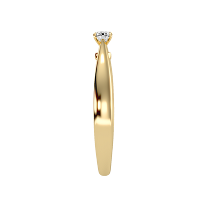 Ange Classic Solitaire Ring - Four