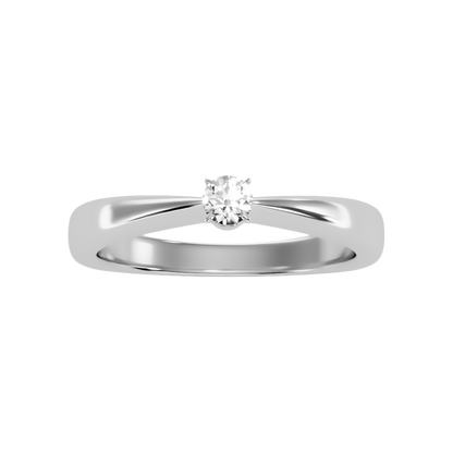 Ange Classic Solitaire Ring - Six