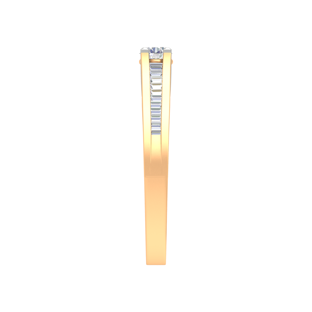 Annie Oval Solitaire Ring - Eleven