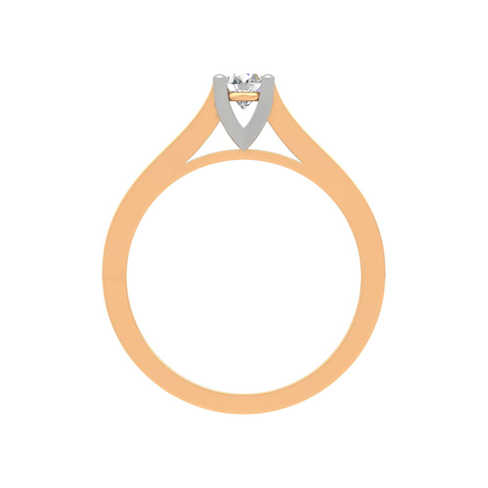 Annie Oval Solitaire Ring - Twelve